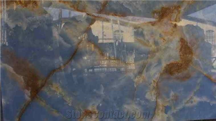 Blue Onyx Slabs