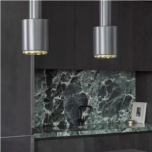Big Flower Green Marble Tile Verde Apli Marble