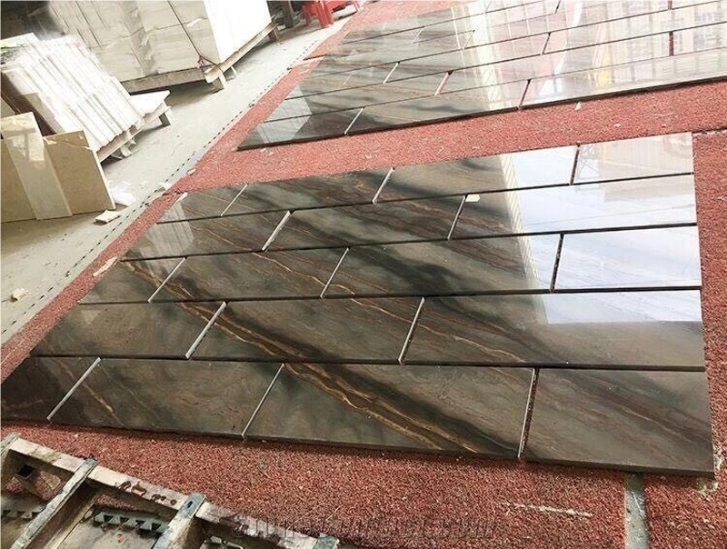 Book Mached Marble Slab and Tile