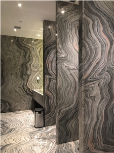 Cipollino Verde Green Marble Tiles