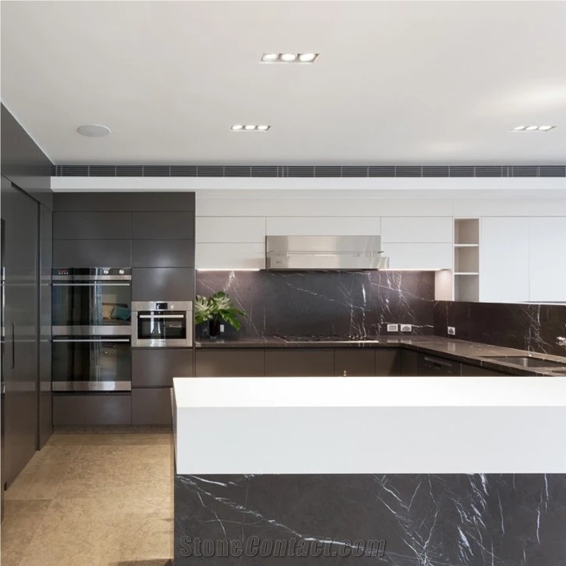 Polished Pietra Grey Bulgaria Marble