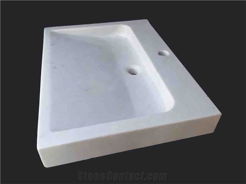 White Marble Sink