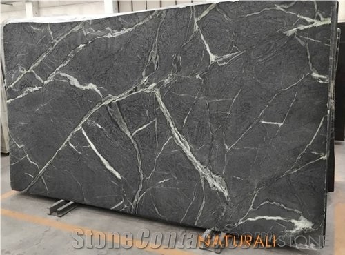 Venom Black Soapstone Slabs