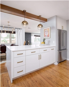 Lg Viaterra Cotton White Quartz Countertops