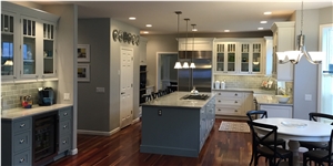 Bianco Superiore Quartzite Kitchen Countertop