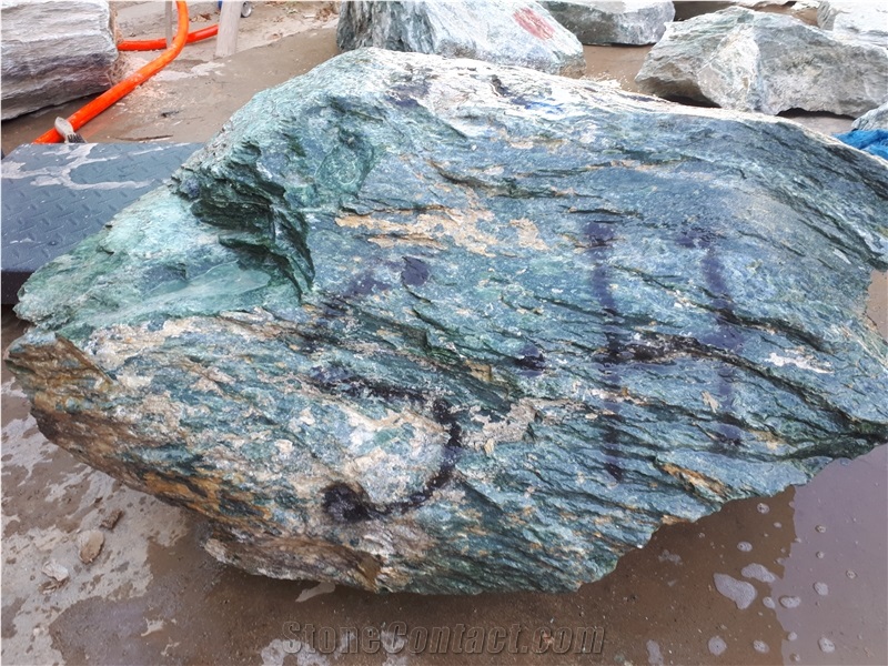 Nephrite Jade,Green Jade Block