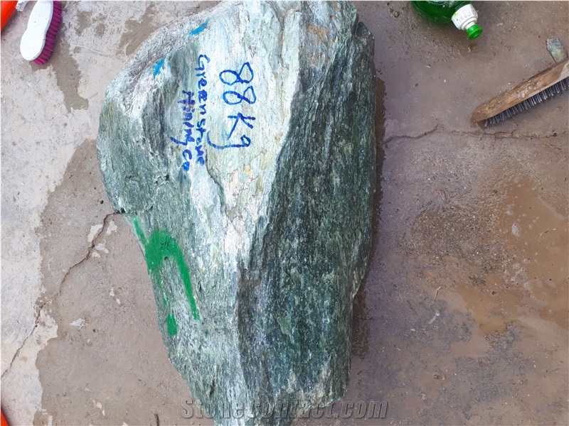 Nephrite Jade,Green Jade Block