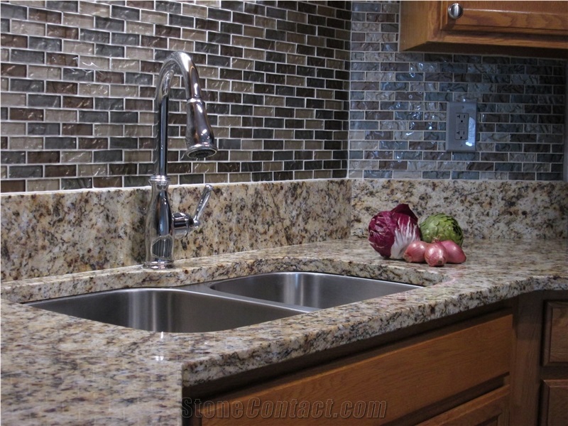 New Venetian Gold Granite Kitchen Countertop