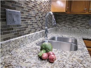 New Venetian Gold Granite Kitchen Countertop