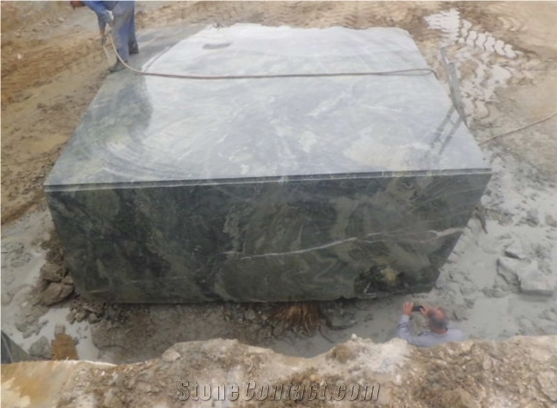 Verde Lago Granite Block