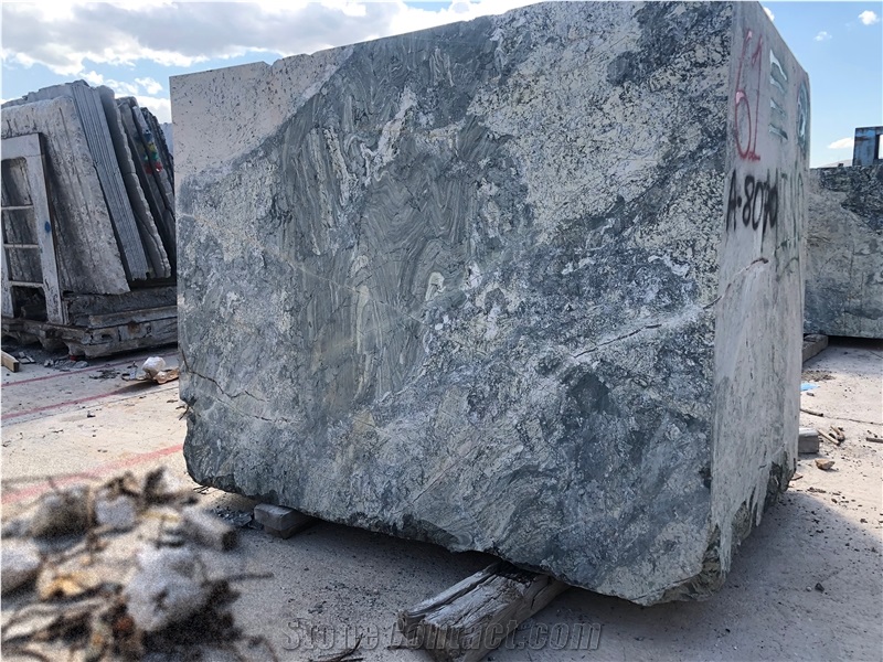 Verde Lago Granite Block