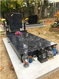 Azul Noche Granite Single Monument