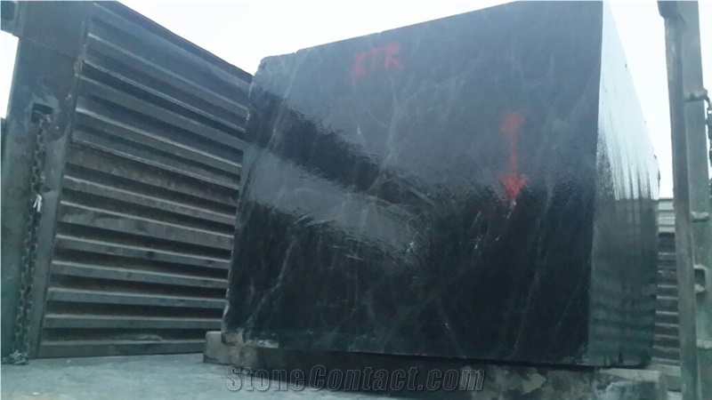 Black Emperador Marble Blocks, Afyon Black Marble Block