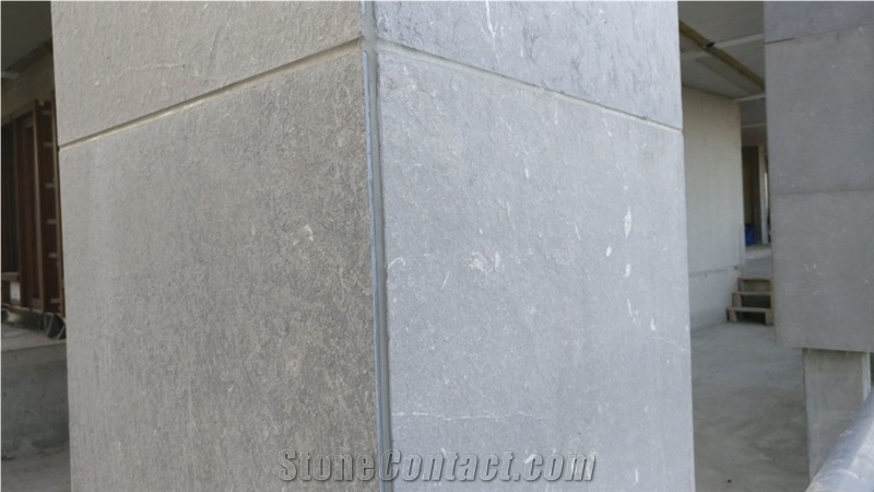 Gris Batalha Limestone Facade, Wall Cladding