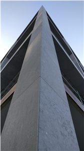 Gris Batalha Limestone Facade, Wall Cladding