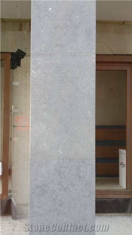 Gris Batalha Limestone Facade, Wall Cladding
