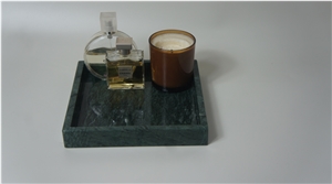 Imperial Green Marble for Tea Tray