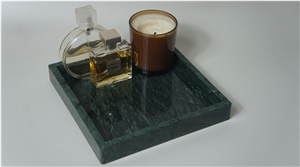 Imperial Green Marble for Tea Tray