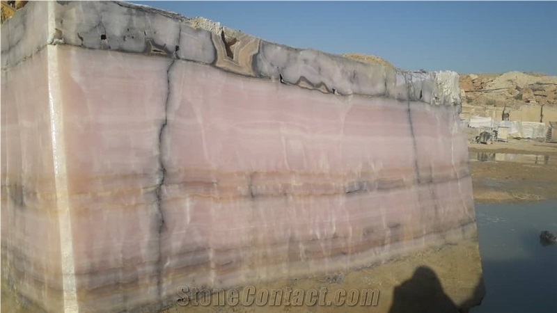 Persian Pink Onyx Blocks