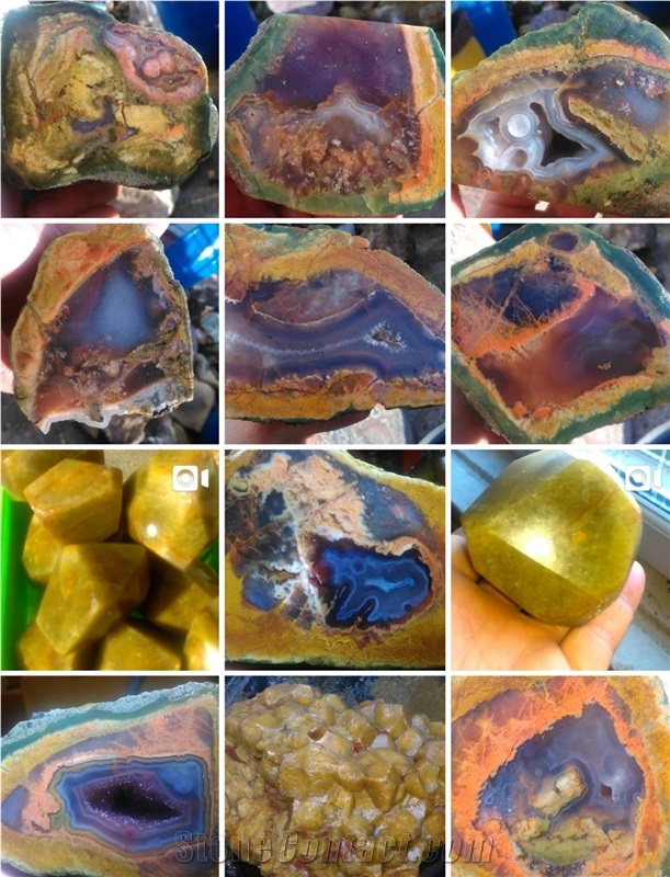 Supplying Agate Rocks from Turkey