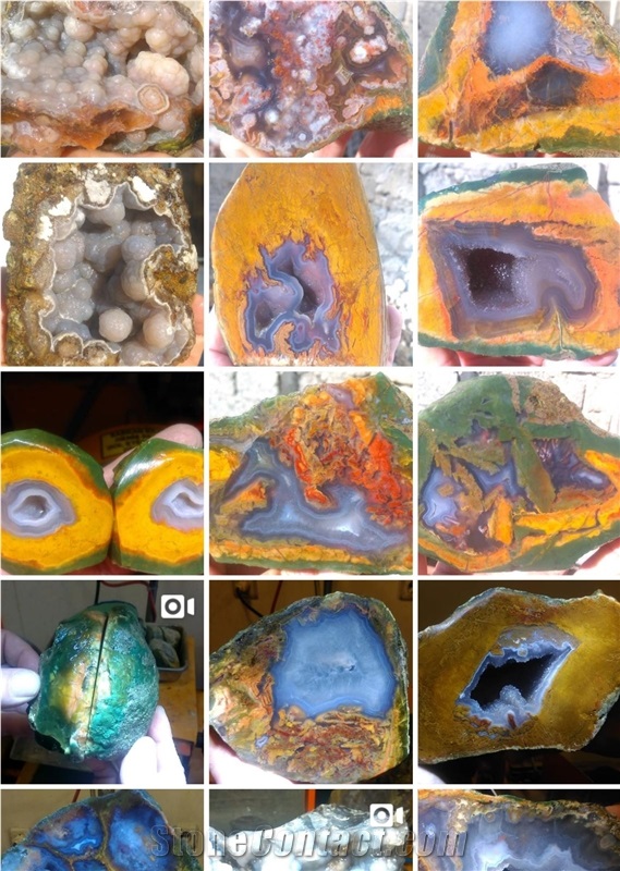 Supplying Agate Rocks from Turkey
