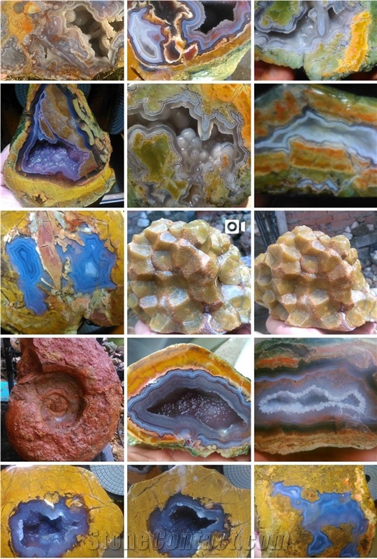 Supplying Agate Rocks from Turkey