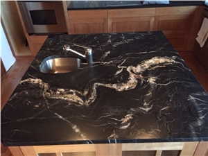 Belvedere Granite Satin Island Top