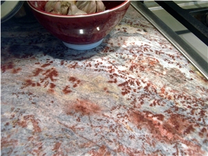 Blue Van Gogh Quartzite Kitchen Countertop