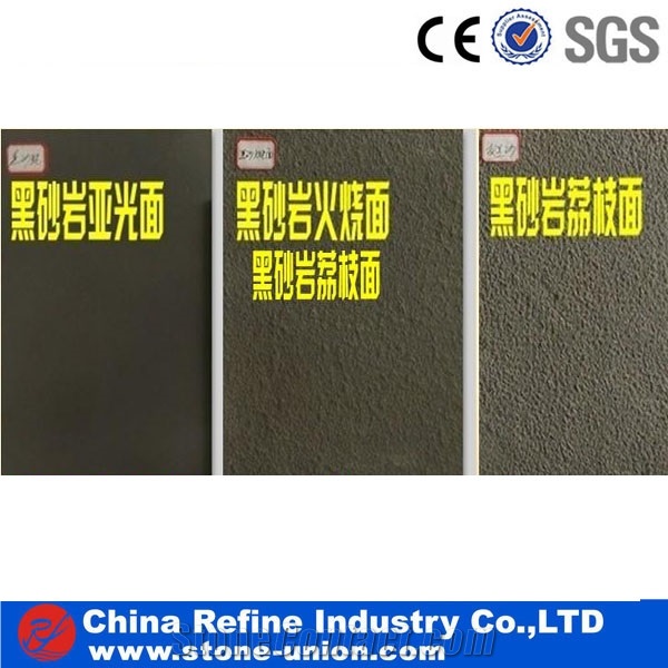 Black Sandstone Wall Cladding & Paving Stone