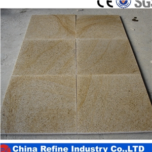 China Sunset Gold G682 Yellow Granite Tiles