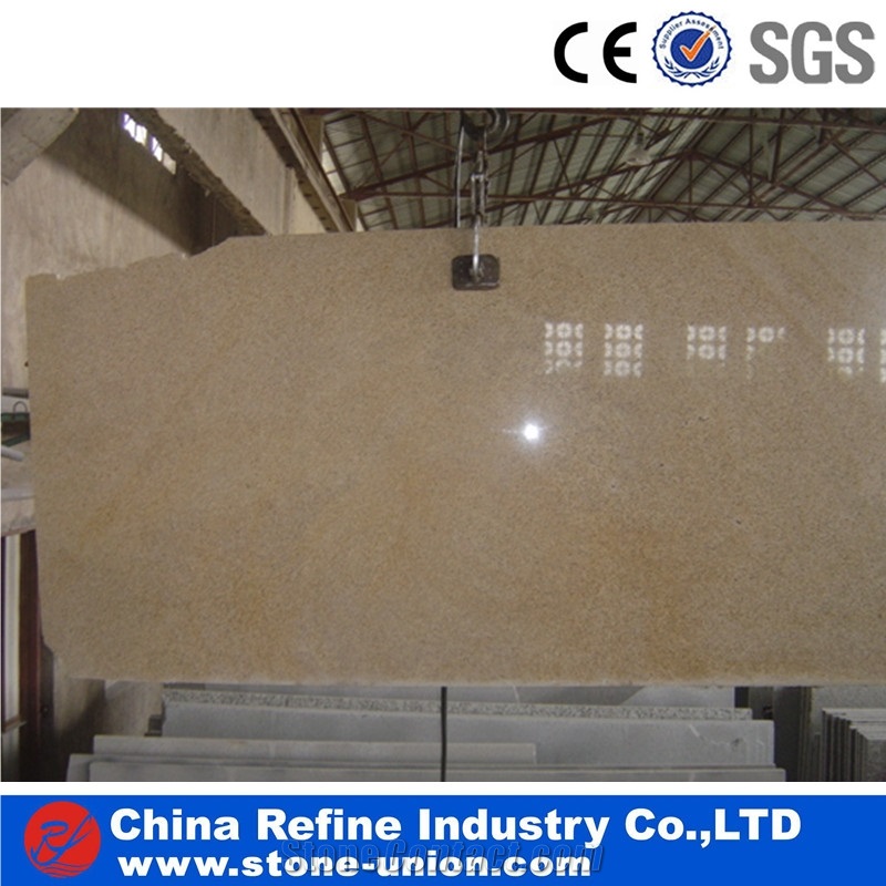 China Sunset Gold G682 Yellow Granite Tiles