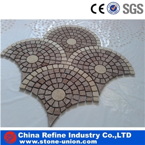 Driveway Red Porphyry Paving Stone