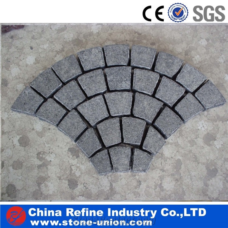 Driveway Red Porphyry Paving Stone