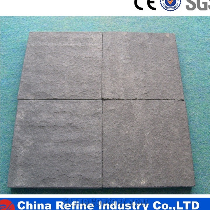 High Quality Black Sandstone Walll Tiles for Sale