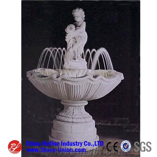 Landscape Garden Water Fountains in Marble