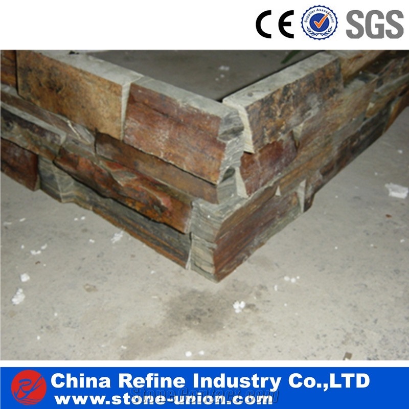 Natural Rusty Slate Leger Stone,Slate Stone Veneer