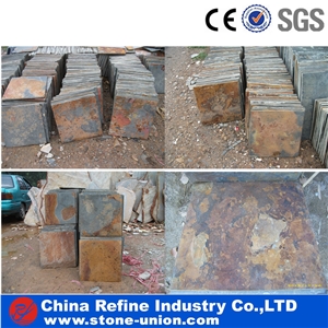 Natural Rusty Slate Tiles Size and Cheap Price