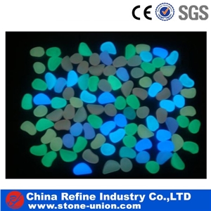 Popular Luminous Pebble Stone Glow in the Dark