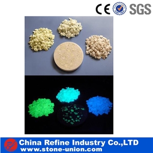 Popular Luminous Pebble Stone Glow in the Dark