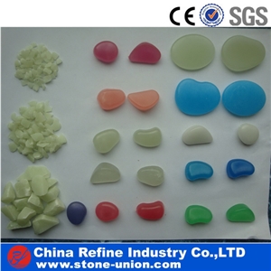 Popular Luminous Pebble Stone Glow in the Dark