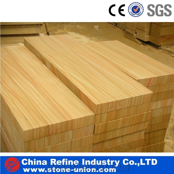 Cheap Yellow Sandstone Tile & Slabs, Sandstone Flooring Tile