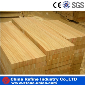 Cheap Yellow Sandstone Tile & Slabs, Sandstone Flooring Tile