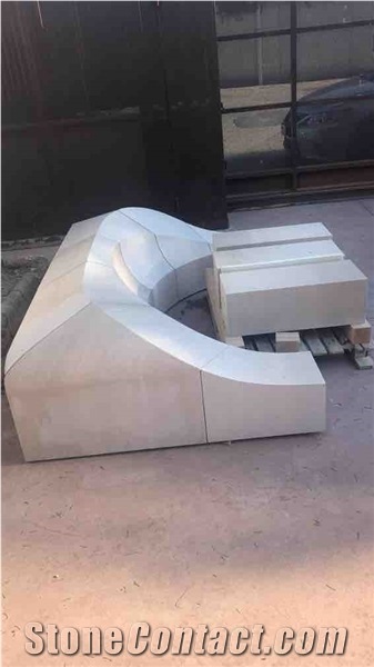 Biancone Apricena Solid Door Arc