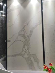 Engineered Stone Artificial Quartz Slab Calacatta