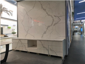Engineered Stone Calacatta Quartz Stone Slabs