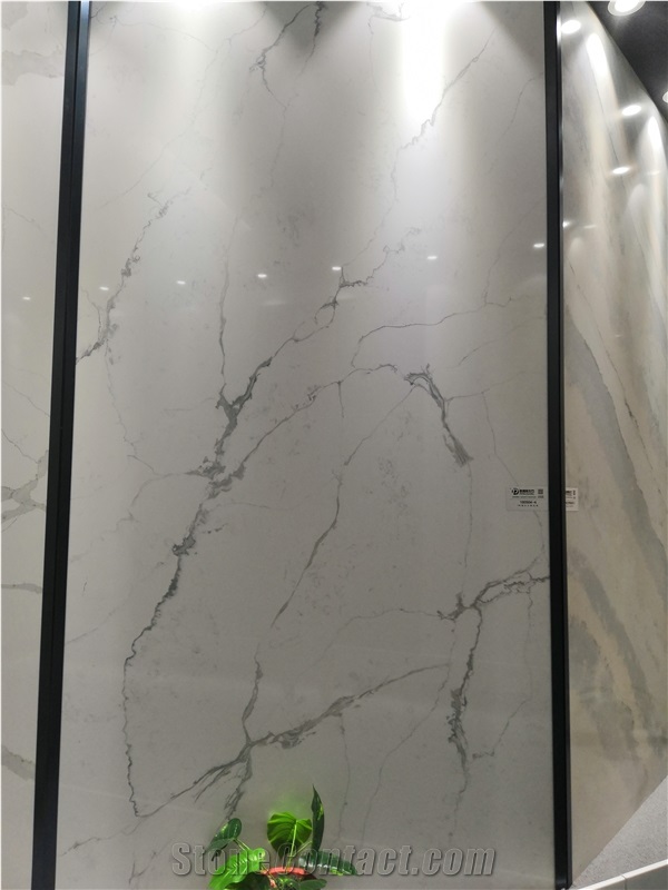 Engineered Stone Calacatta Quartz Stone Slabs
