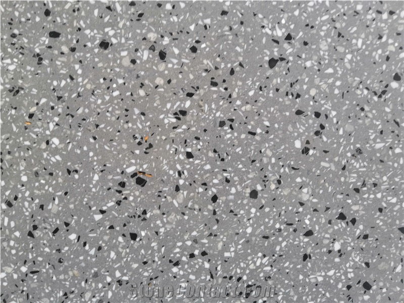 Rs-1002,Grey Terrazzo Tile,Cement Tile