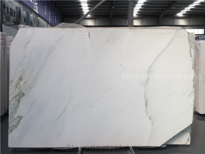 China Ceramic White Marble Slab,New Stone
