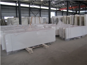 Sichuan Snow Crystal White Marble Slab,Tile