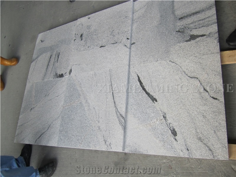 Viscont White Polished Granite Tiles China Grey